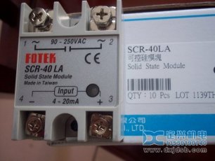 FOTEK SCR-40LA单相电流型固态继电器单相调压器