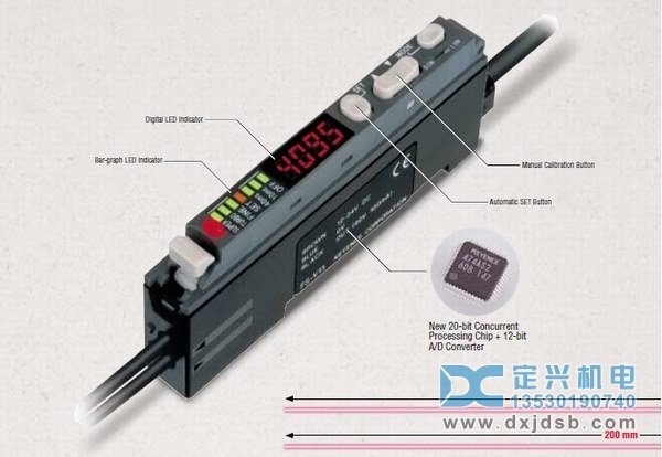 KEYENCE光纤传感器FS-V10 FS-V11 FS-V12具体应用说明_光纤传感器_定兴