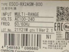 E5CC-RX2ASM-800 E5EC-RR2ASM-820温控器